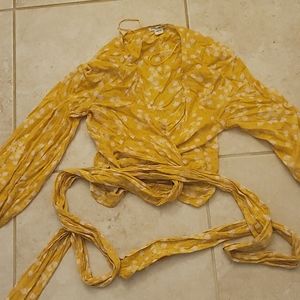 Billabong wrap blouse
